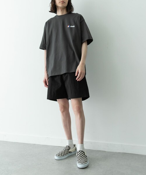 URBAN RESEARCH Sonny Label（アーバンリサーチサニーレーベル）の「ナイロンイージーバギーショートパンツ（その他パンツ・メンズ・ブラック/グレー/ネイビー・M/L）」の9枚目の写真