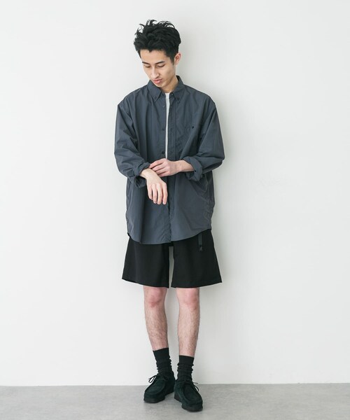 URBAN RESEARCH DOORS（アーバンリサーチドアーズ）の「『別注』GRAMICCI　Stretch Gabardine Short（その他パンツ・メンズ・CHARCOAL/BEIGE/NAVY/BLACK・S/M/L）」の10枚目の写真