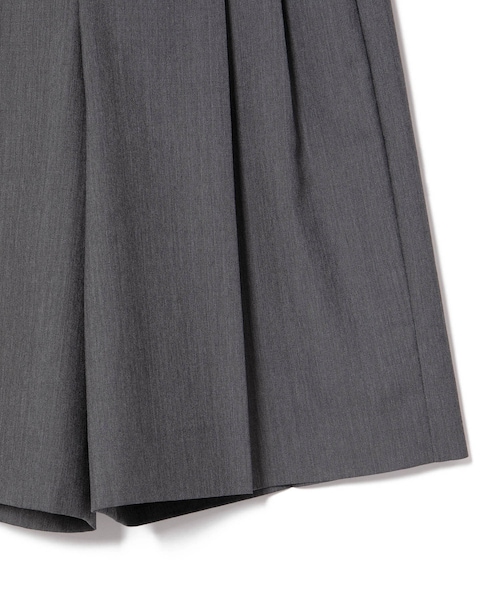 ROPE'（ロペ）の「ウールモヘヤ２タックハーフパンツ/セットアップ対応（その他パンツ・レディース・ブラック系/グレー・36/38）」の12枚目の写真