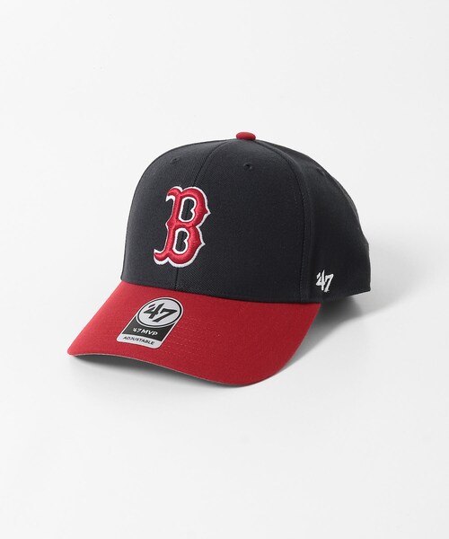 SENSE OF PLACE by URBAN RESEARCH(センスオブプレイスバイアーバンリサーチ)の「FORTY SEVEN 47 MVP RED SOX(キャップ・メンズ・BLACK/NVY/RED・One)」の10枚目の写真