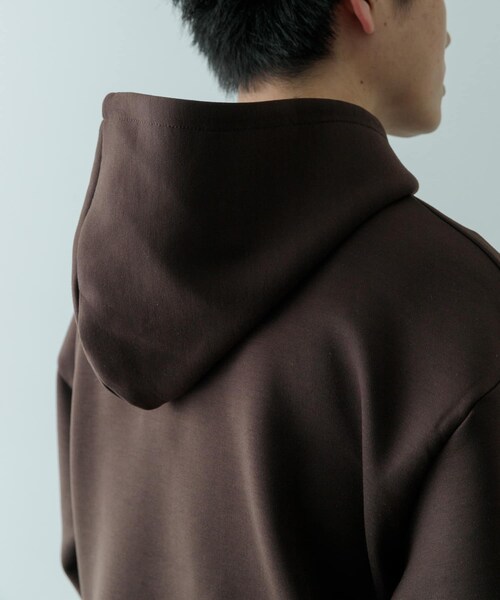 ITEMS URBANRESEARCH（アイテムズ アーバンリサーチ）の「ストレッチダンボール プルオーバーパーカー（パーカー・メンズ・BRN/BEG/BLK/YEL・M/L）」の17枚目の写真