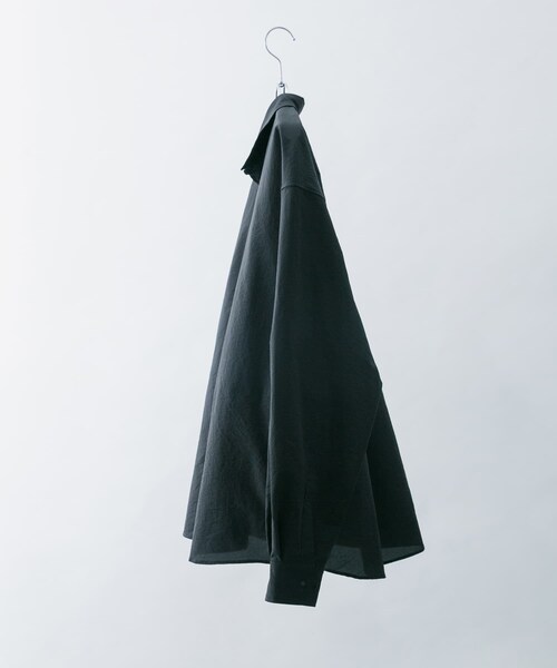EKAL(エカル)の「『吸水速乾/通気性/軽量』DOT AIR LONG-SLEEVE SHIRTS(シャツ/ブラウス・メンズ・ネイビー/ブラウン/ブラック・M/L)」の8枚目の写真