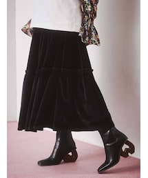 merry jenny | heart wood heel boots(ブーツ)