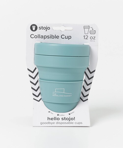 THE GOODLAND MARKET(ザグッドランドマーケット)の「『別注』stojo×TGM stojo cup 355ml(グラス/マグカップ/タンブラー・メンズ・OAT/EUCALYPTUS/LILAC/EUCALY 2/LILAC 2/CASHMERE/OAT 2/CASHMERE 2・FREE)」の5枚目の写真