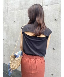 Ungrid | バックオープンデザインタンクトップ(タンクトップ)