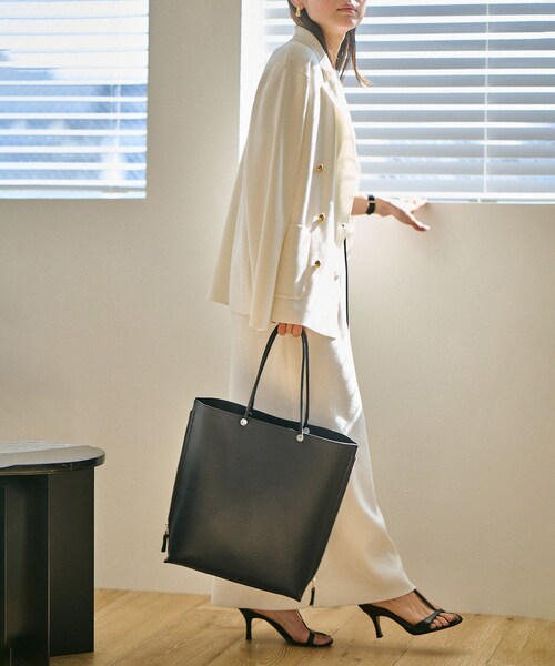 【たろぽう】 【美品】　ROPÉ　E'POR　Y BAG Large ROPE'（ロペ）の「【A4対応】【E'POR】Y BAG Large【通勤