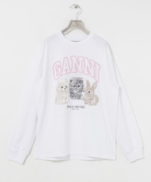 URBAN RESEARCH | GANNI　Re-cutHeavy JerseyAnimals(Tシャツ/カットソー)