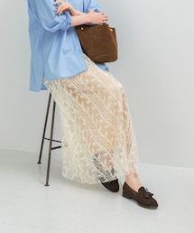 URBAN RESEARCH ROSSO WOMEN | 2WAYレイヤードレーススカート(スカート)