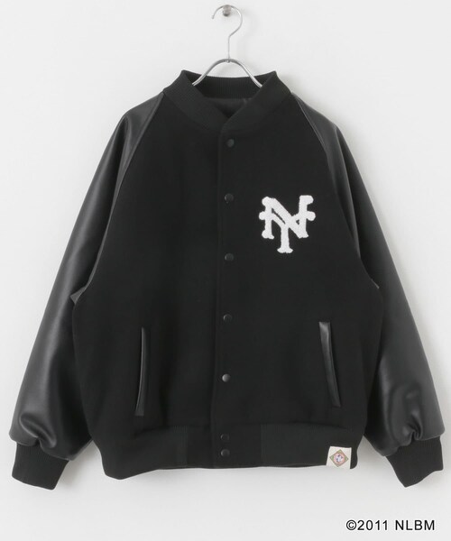 SENSE OF PLACE by URBAN RESEARCH(センスオブプレイスバイアーバンリサーチ)の「Negro Leagues スタジャン(スタジャン・メンズ・BLACK/NAVY・M/L)」の10枚目の写真