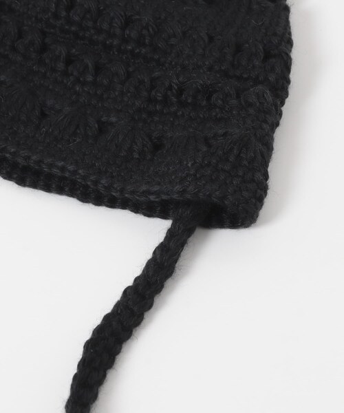 SMELLY（スメリー）の「クロシェニットハット（ハット・レディース・BEG/BLK・-）」の10枚目の写真