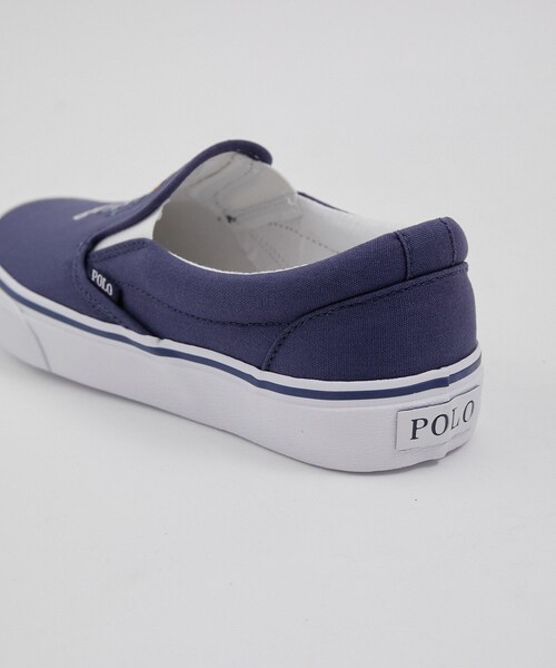 JUNRED（ジュンレッド）の「POLO RALPHLAUREN / Keaton Polo ベア スリップオン スニーカー（スリッポン・メンズ・ネイビー・9.5/8.5/7.5）」の8枚目の写真