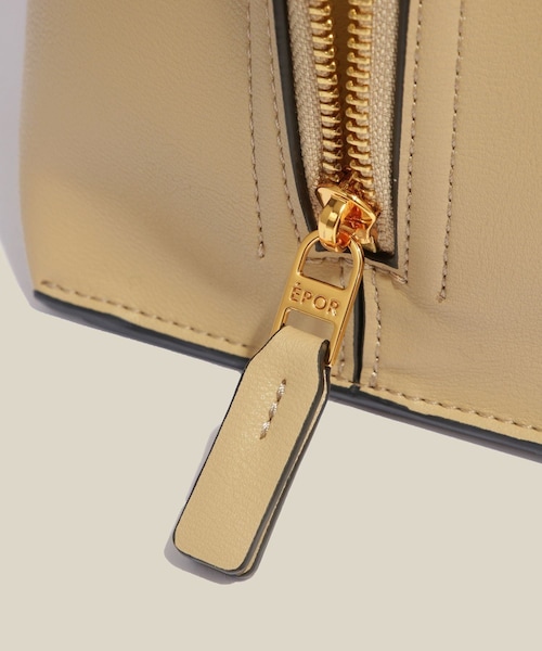 ROPE'(ロペ)の「【E'POR】【WEB限定】Y BAG Medium+/A4対応・通勤(トートバッグ・レディース・キナリ/ベージュ/ブルー系・F)」の12枚目の写真