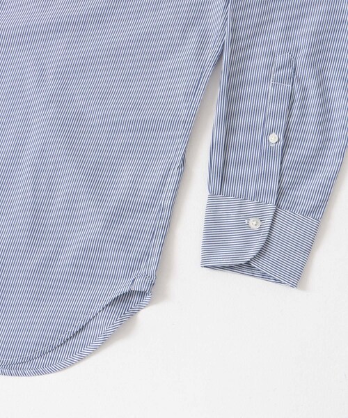 URBAN RESEARCH DOORS（アーバンリサーチドアーズ）の「『イージーケア』LIFE STYLE TAILOR　セミワイド細ストライプシャツ（シャツ/ブラウス・メンズ・BLUE-ST・37/39/41/43）」の11枚目の写真