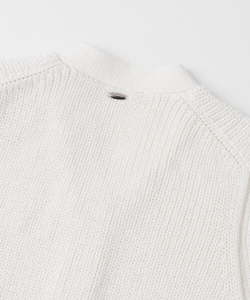 SENSE OF PLACE by URBAN RESEARCH（センスオブプレイスバイアーバンリサーチ）の「クロップドニットベスト（ベスト・レディース・IVORY/CHARCOAL/NAVY・one）」の17枚目の写真