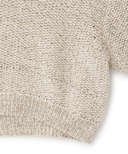 ADAM ET ROPE'（アダムエロペ）の「【JANE SMITH（ジェーンスミス）】3G KNIT POLO（ポロシャツ・レディース・キナリ・36）」の7枚目の写真