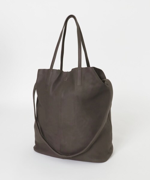 URBAN RESEARCH（アーバンリサーチ）の「Morphee　3WAY LARGE TOTE（トートバッグ・メンズ・SILVER/DARK CHOCO・FREE）」の5枚目の写真