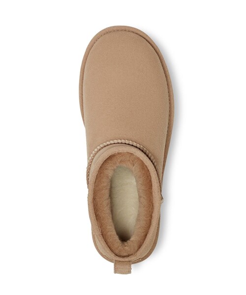 ADAM ET ROPE'（アダムエロペ）の「【UGG(アグ)】W CLASSIC ULTRA MINI（ブーツ・レディース・グレー/ベージュ・23/24/25）」の18枚目の写真