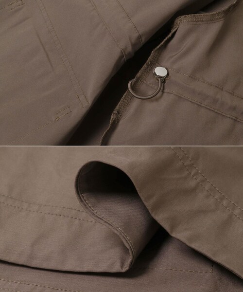 URBAN RESEARCH ROSSO（アーバンリサーチロッソ）の「ELENDEEK　DRAWSTRING MOUNTAIN PARKA（マウンテンパーカー・レディース・O.WHT/BRN・Free）」の20枚目の写真