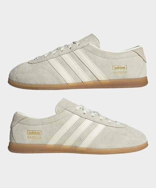 ADAM ET ROPE'（アダムエロペ）の「【adidas（アディダス）】ガゼル ロー プロ / Gazelle Lo Pro（スニーカー・レディース・キナリ/ダークブラウン・22.5/23.5/24.5/25.0）」の16枚目の写真