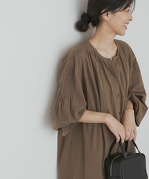 URBAN RESEARCH DOORS | エンブロイダリーギャザーワンピース(ワンピース)