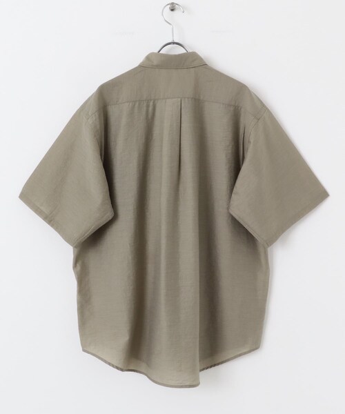 URBAN RESEARCH DOORS(アーバンリサーチドアーズ)の「FORK&SPOON Nylon Wool シャツ(シャツ/ブラウス・メンズ・BLACK/TAUPE・4/5)」の22枚目の写真
