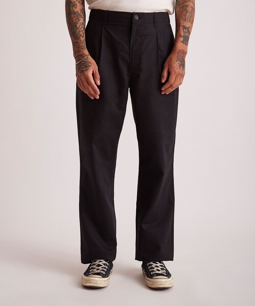 Saturdays NYC(サタデーズ ニューヨークシティ )の「DEAN LINEN TROUSER(その他パンツ・レディース・ブラック・28/30/32/34)」の19枚目の写真