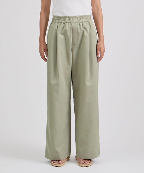 Saturdays NYC（サタデーズ ニューヨークシティ ）の「Palmetto Tuck Wide Pants（その他パンツ・レディース・オリーブ/ブルー・L/M/S）」の21枚目の写真
