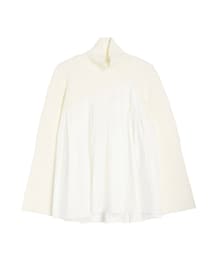 ELENDEEK | TUCK PLEATS COMBI CABLE KT(ニット/セーター)