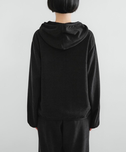 URBAN RESEARCH(アーバンリサーチ)の「『別注』THOUSAND MILE×URBAN RESEARCH KNIT FREECE HF-ZIP HOODIE(パーカー・レディース・OFF WHITE/BORDEAUX/BLACK・M/L)」の15枚目の写真