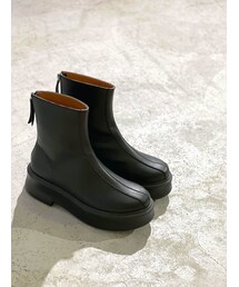 Ungrid | ミドル丈ジップデザインブーツ(ブーツ)