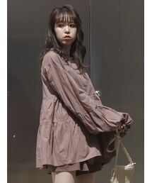 dazzlin | バタフライティアードブラウス(シャツ/ブラウス)