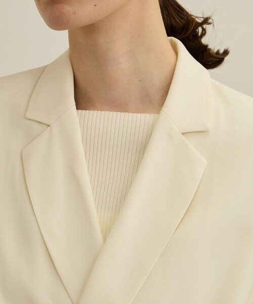 ROPE'（ロペ）の「ウールテーラードジャケット/撥水（テーラードジャケット・レディース・ブラック/ホワイト・36/38）」の22枚目の写真