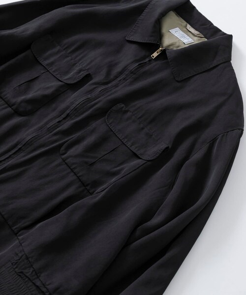 URBAN RESEARCH（アーバンリサーチ）の「Unlikely　Gabardine Sports Jacket（ブルゾン・メンズ・Black・M/L/XL）」の8枚目の写真