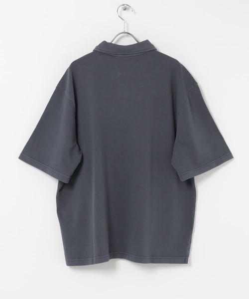 URBAN RESEARCH Sonny Label（アーバンリサーチサニーレーベル）の「NIKE　NK CLUB JERSEY POLO WASHE（ポロシャツ・メンズ・OBSIDIAN/MALACHITE/LT MAGENTA・M/L）」の11枚目の写真