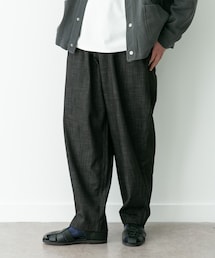 デニムライクイージーワイドパンツ