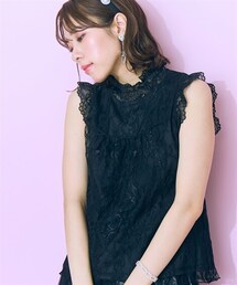 marun | 大きいサイズ レースタンクトップ marun(タンクトップ)