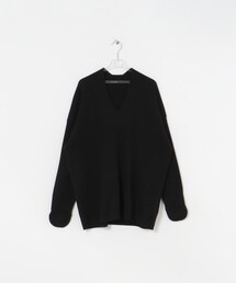 slit neck knit po