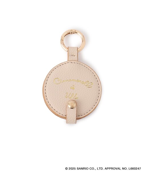 VIS（ビス）の「【シナモロール】VIS別注ミラーチャーム（キーホルダー・レディース・ベージュ系/サックス・F）」の12枚目の写真