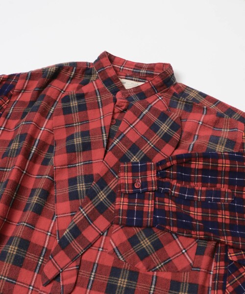 THE GOODLAND MARKET（ザグッドランドマーケット）の「77circa　wide stole shirt-NEL（シャツ/ブラウス・レディース・nel1/nel2/nel3/nel4/nel5・one）」の19枚目の写真