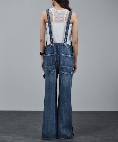 ADAM ET ROPE'（アダムエロペ）の「【RED CARD TOKYO（レッドカードトーキョー）】Nomad 2 / ノマドツー（サロペット/オーバーオール・レディース・ブルー系・0）」の12枚目の写真