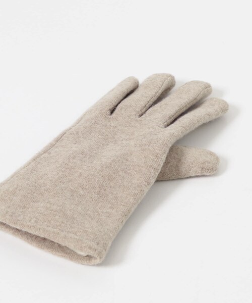 URBAN RESEARCH Sonny Label（アーバンリサーチサニーレーベル）の「ウールミックスニットグローブ（ベルト・レディース・グレー/ブラック/ベージュ・One）」の16枚目の写真