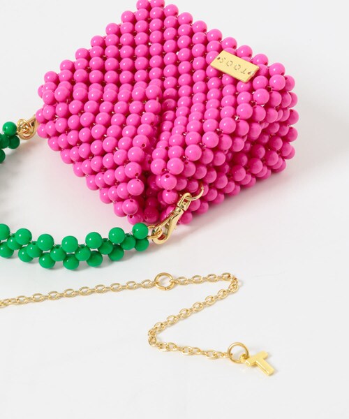 URBAN RESEARCH DOORS（アーバンリサーチドアーズ）の「TOOS　3WAY CHAIN BAG MINI（ショルダーバッグ・レディース・PINK・One）」の8枚目の写真