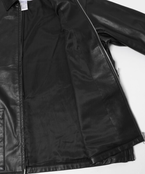 URBAN RESEARCH（アーバンリサーチ）の「UNTRACE　レザーカバーオール（カバーオール・メンズ・BLACK・1/2）」の11枚目の写真