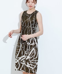 Jayro | ペイント柄プリーツワンピース(ワンピース)