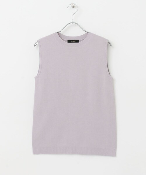 URBAN RESEARCH ROSSO（アーバンリサーチロッソ）の「総針タンクトップ（タンクトップ・レディース・lightgray/sand/black・FREE）」の10枚目の写真