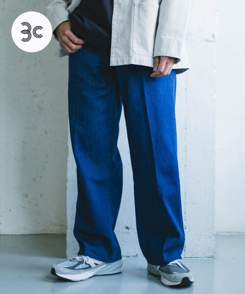 URBAN RESEARCH DOORS(アーバンリサーチドアーズ)の「Denim Work Pants(デニムパンツ・メンズ・INDIGO/ONE WASH・M/L/XL)」の5枚目の写真