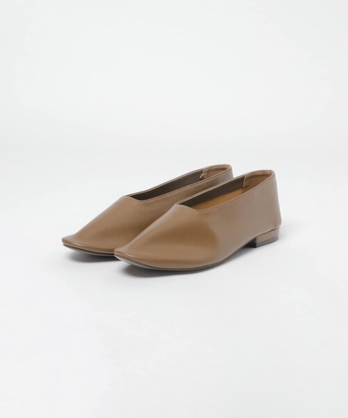 SENSE OF PLACE by URBAN RESEARCH（センスオブプレイスバイアーバンリサーチ）の「甲深ソフトフラットシューズ（パンプス・レディース・IVORY/BLACK/BROWN/SILVER・S/M/L）」の20枚目の写真