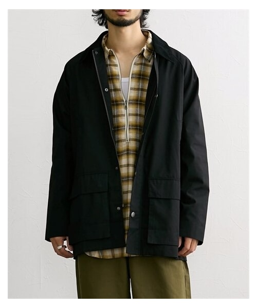 nissen（ニッセン）の「ミドル丈ミリタリージャケット（ジャケット/アウター・メンズ・カーキ/黒・M/L/LL/3L/4L/5L/6L/8L/10L）」の9枚目の写真