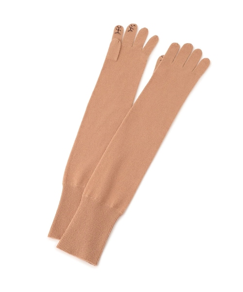 ADAM ET ROPE'(アダムエロペ)の「【J'aDoRe・一部店舗限定】【y YO(イーヨ)】grace long gloves / グローブ(手袋・レディース・グレー/キャメル/レッド・F)」の4枚目の写真
