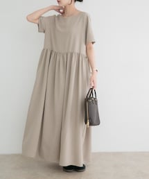 ITEMS URBANRESEARCH | 『イージーケア/接触冷感/UVカット』SMOOTH LINEN TOUCH ワンピース(ワンピース)